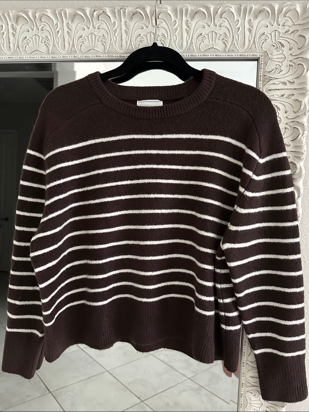 Soho & Stella Striped Crewneck Sweater